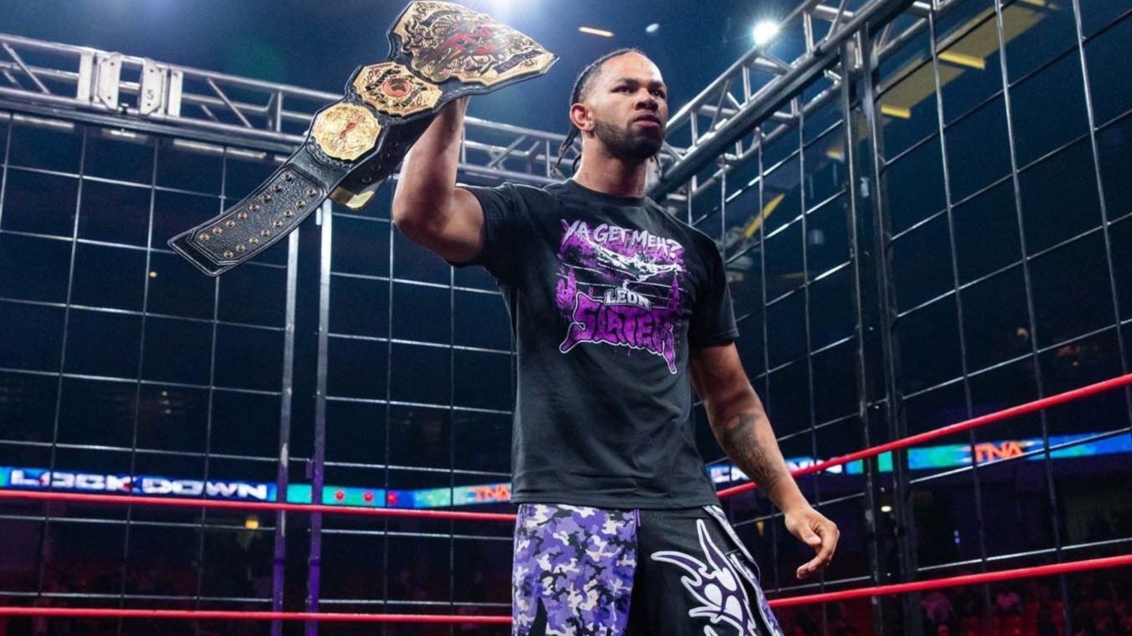 Nic Nemeth y Leon Slater en TNA iMPACT