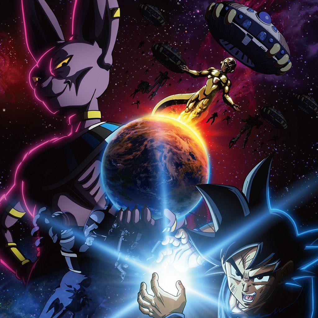 Arte oficial de Dragon Ball Super: Beerus con animación renovada