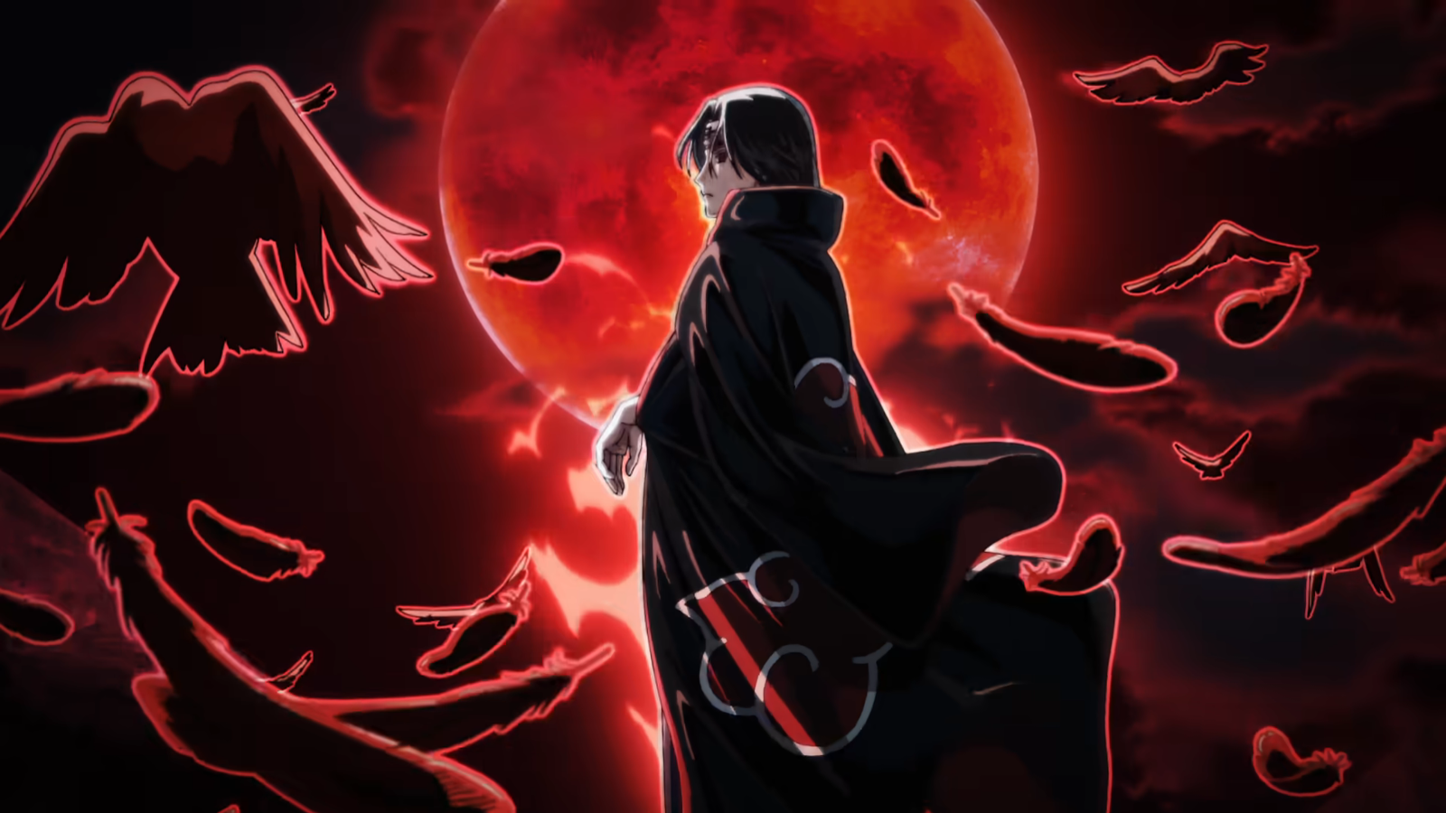 Arte promocional del Naruto Card Game de Bandai con el tráiler animado por Pierrot