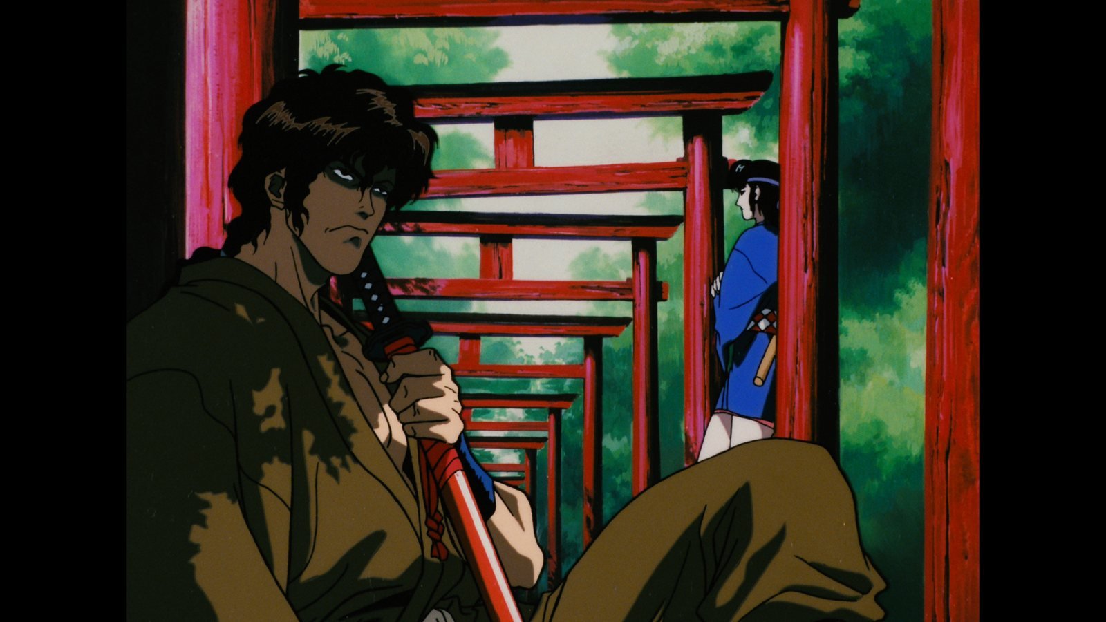 Imagen de la restauración en 4K de Ninja Scroll, que llega a cines en octubre de 2026
