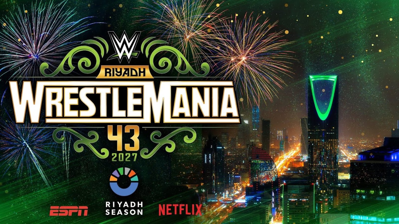 Póster de WWE WrestleMania 43 en Arabia Saudita