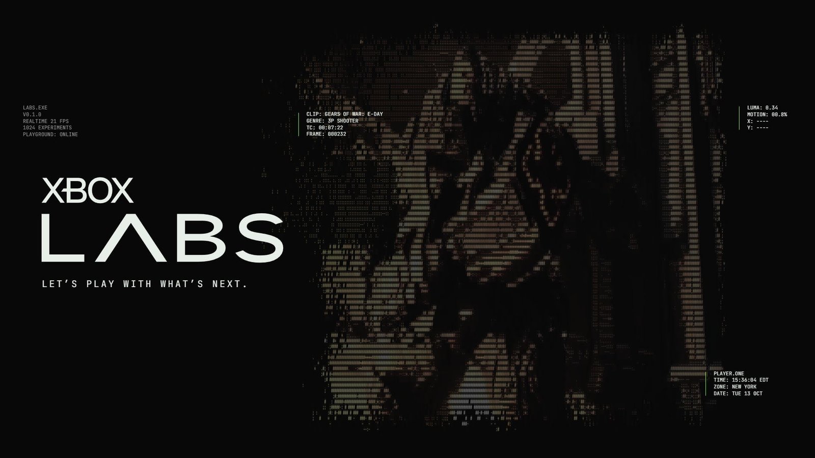 Imagen oficial del anuncio de Xbox Labs, la nueva iniciativa de Xbox